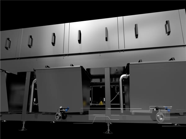 食品筐清洗機(jī)、肉制品箱子清洗機(jī)、洗筐機(jī)